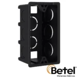 Caixa de Luz 4x2 Embutida Para Tomadas, Interruptores e Fios - Tramontina Amarela 20 UNI - Imagem 7