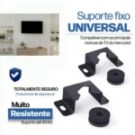 Suporte de TV Fixo Universal PIX 10” a 85” Parede Painel até 80kg - Imagem 4